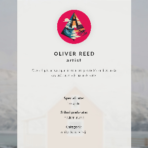 Wall art Mountain cottage