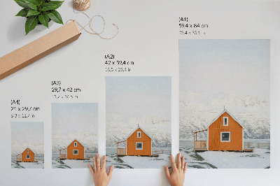 Wall art Mountain cottage