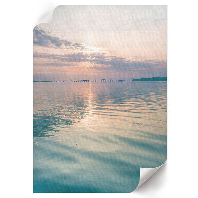 Wall print Sunset