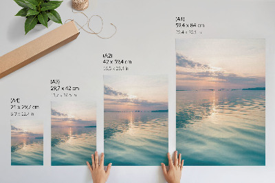 Wall print Sunset