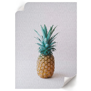 Tropical pineapple poster