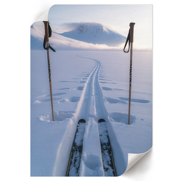 Wall art Winter view