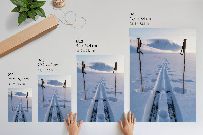 Wall art Winter view