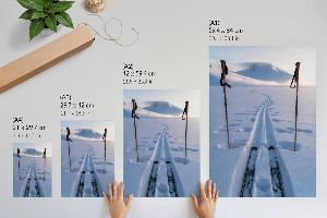 Wall art Winter view