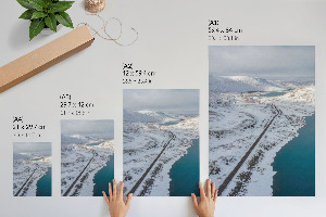 Wall print Winter landscape