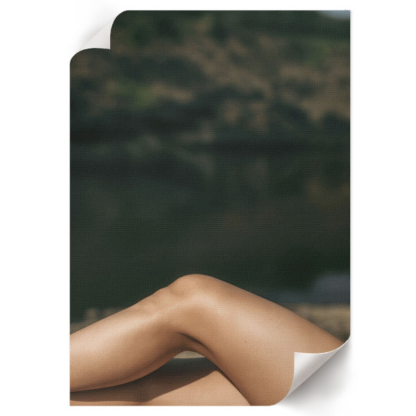 Art print Women's legs