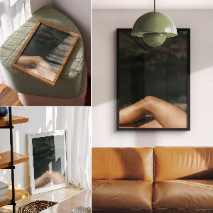 Art print Women's legs