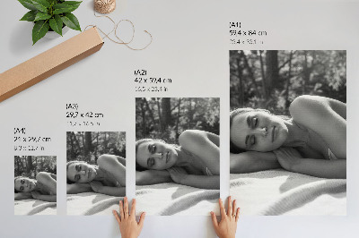 Wall art Relaxing portrait