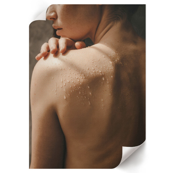 Wall print Sensual femininity