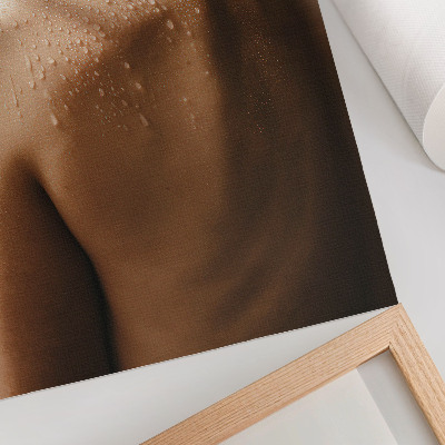 Wall print Sensual femininity