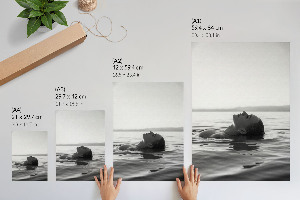 Art print Woman in the water