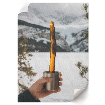 Art print Winter landscape
