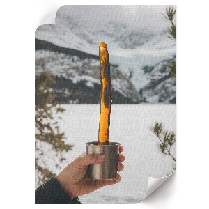 Art print Winter landscape