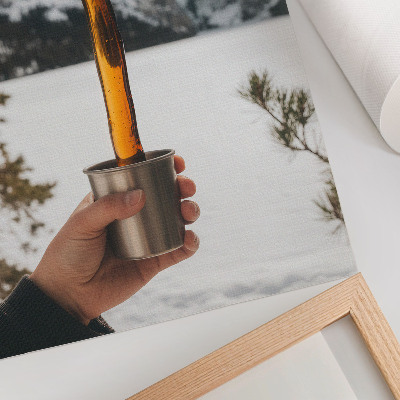 Art print Winter landscape