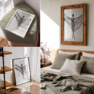 Wall art Ballet beauty