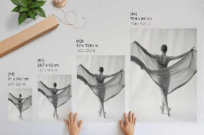 Wall art Ballet beauty