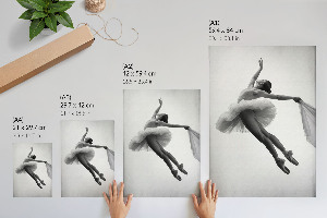 Wall print Dance of elegance