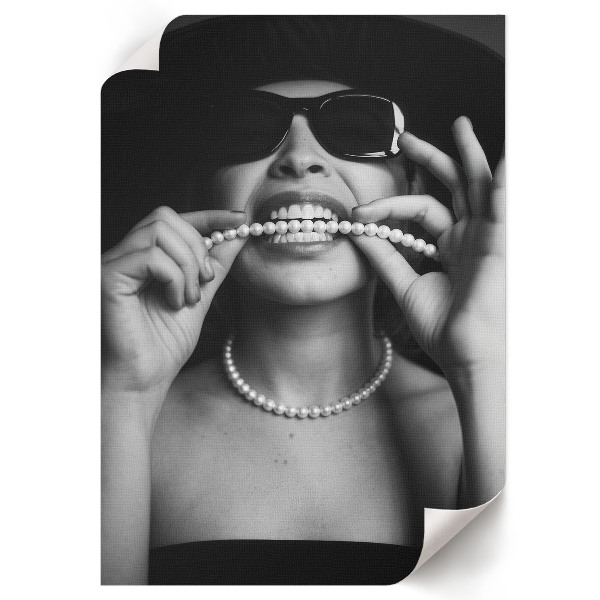 Decorative poster Glamorous woman