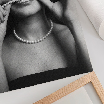 Decorative poster Glamorous woman