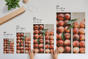 Poster Juicy peaches