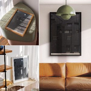 Modern architecture wall art