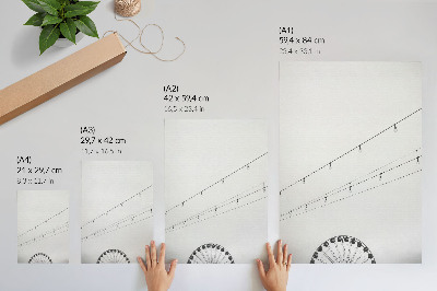 Wall print Urban minimalism