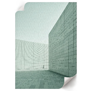 Art print featuring modern architecture