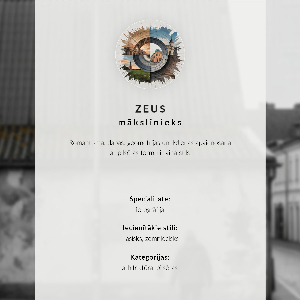 Decorative poster City walk