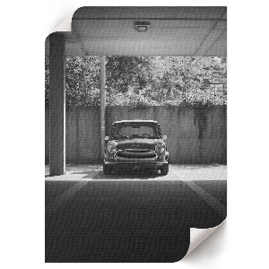 Retro vehicle wall art