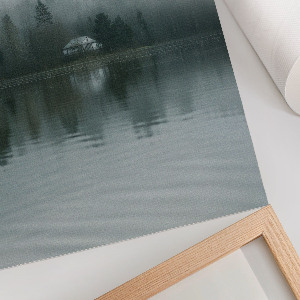 Wall print Misty landscape
