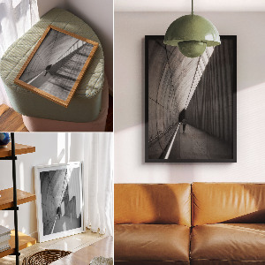 Art print A lonely journey