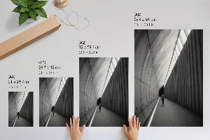 Art print A lonely journey