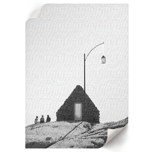 Minimalist landscape wall art