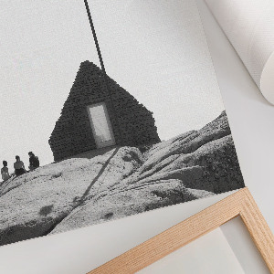 Minimalist landscape wall art