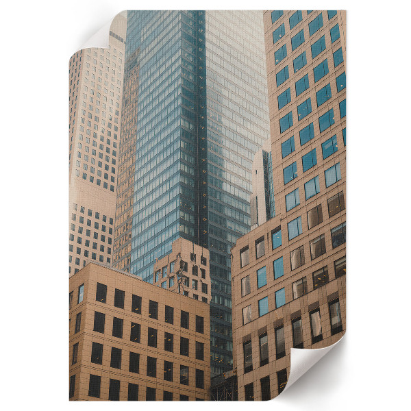 Art print of urban architecture