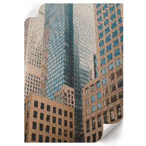 Art print of urban architecture