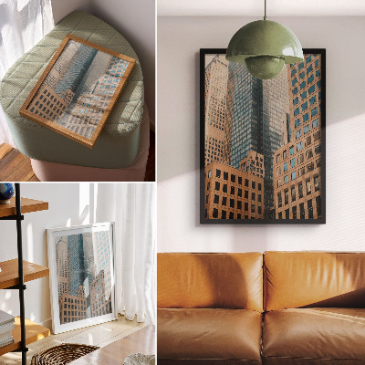 Art print Urban architecture