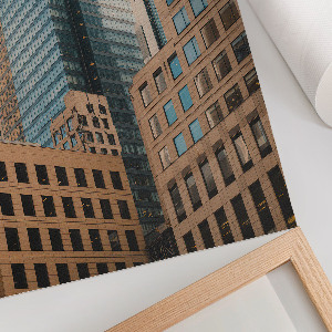 Art print of urban architecture