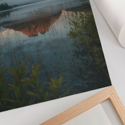 Wall print Mountain lake