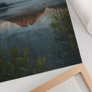 Wall print Mountain lake