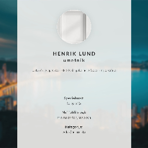 Art print Panorama of the city