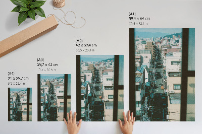 Art print Panorama of the city