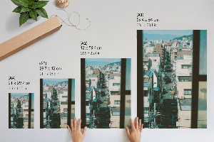 Art print Panorama of the city