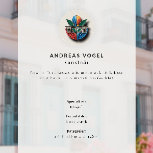 Poster The facade of the house