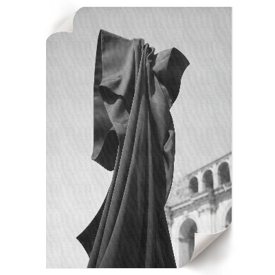 Wall art Black fabric