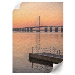 Wall print Peaceful Bridge