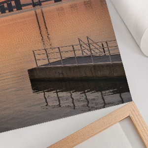 Wall print titled 