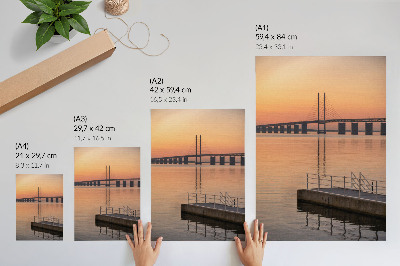 Wall print Peaceful Bridge