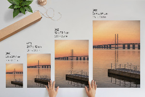 Wall print titled 