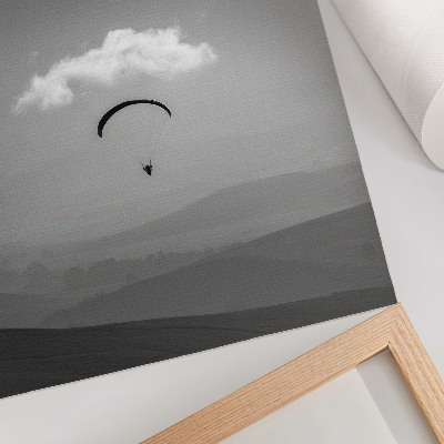 Wall art Paragliding in the mountains